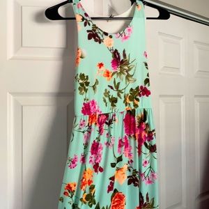 Floral Mint Maxi